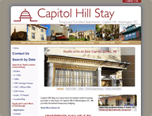 Tablet Screenshot of capitolhillstay.com